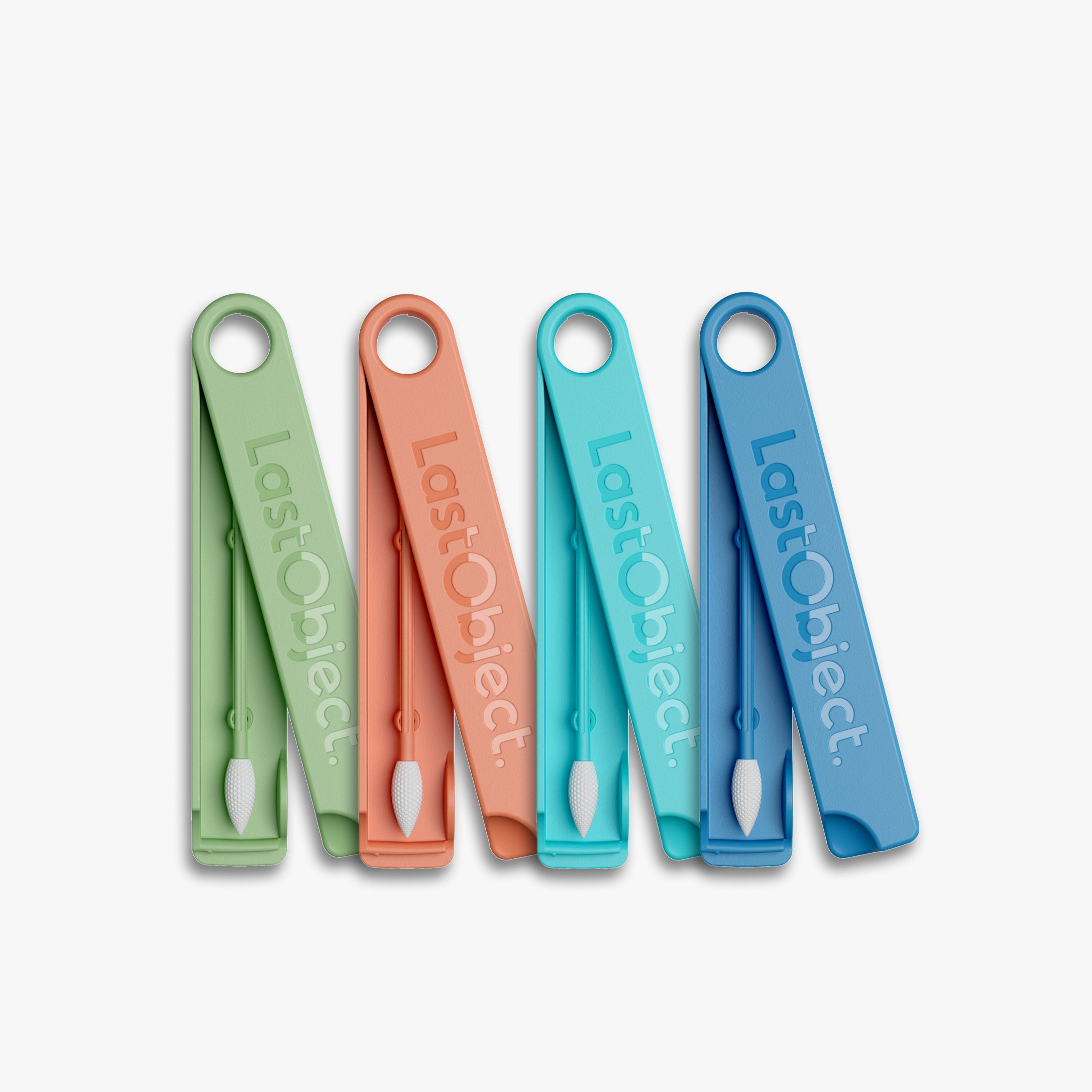 LastSwab Pack Famille cotons-tiges réutilisables mix 4 étuis