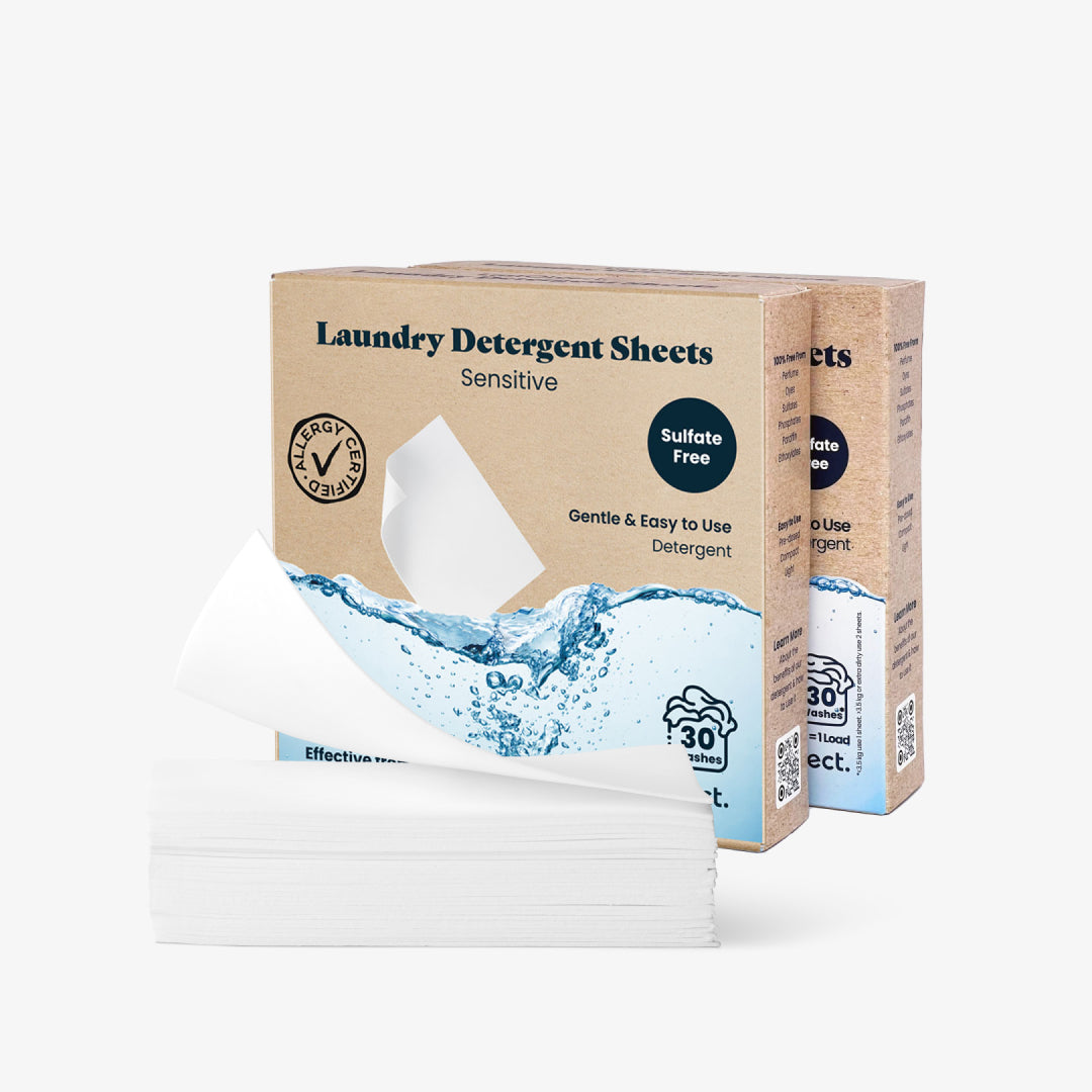 Lastswab Laundry Detergent Sheets lessive 60 feuilles pré-dosées