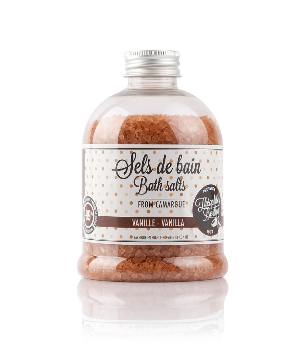 Théophile Berthon Coffrets Trousses Vanille Amande Miel coffret bain 2 soins