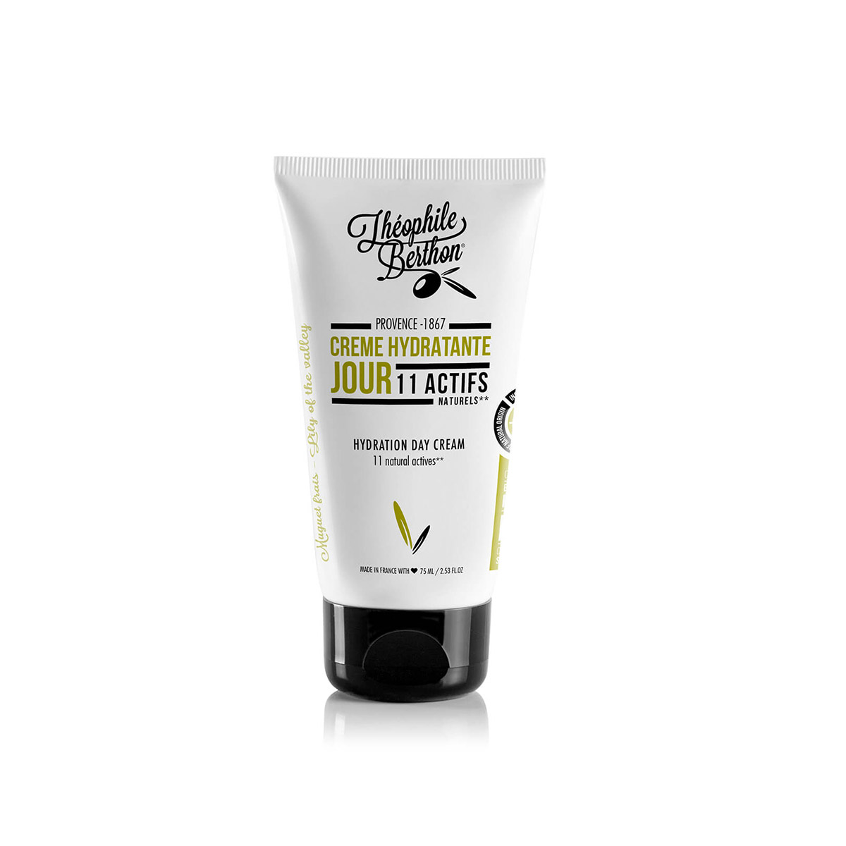 Theophile Berthon Soin Visage Crème Hydratante Jour 75ml Karité Bio