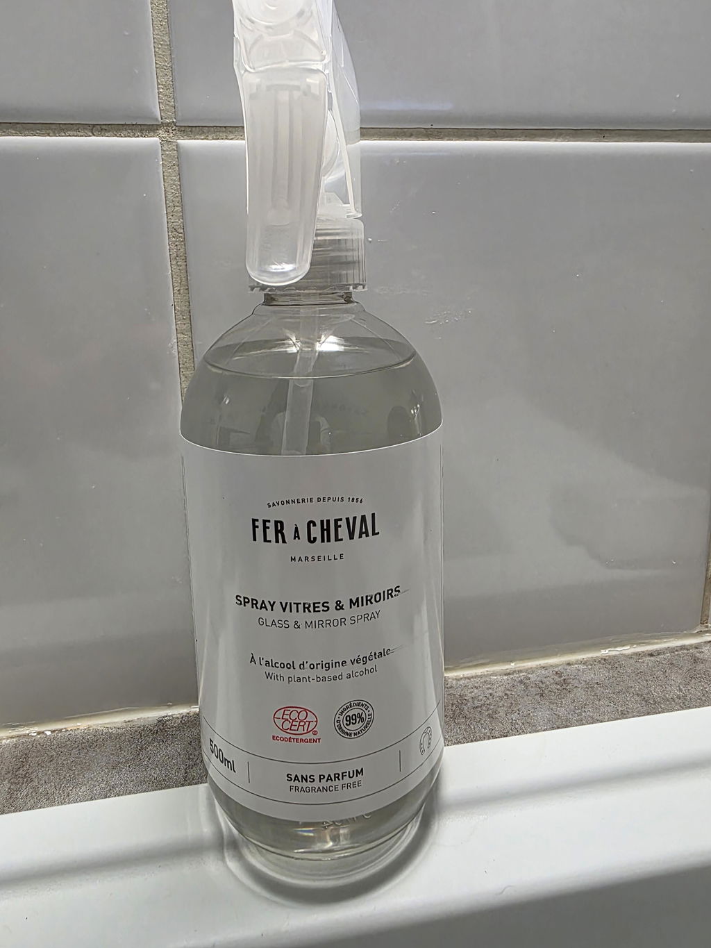 Fer à Cheval Spray Vitres Miroirs 500ml sans traces