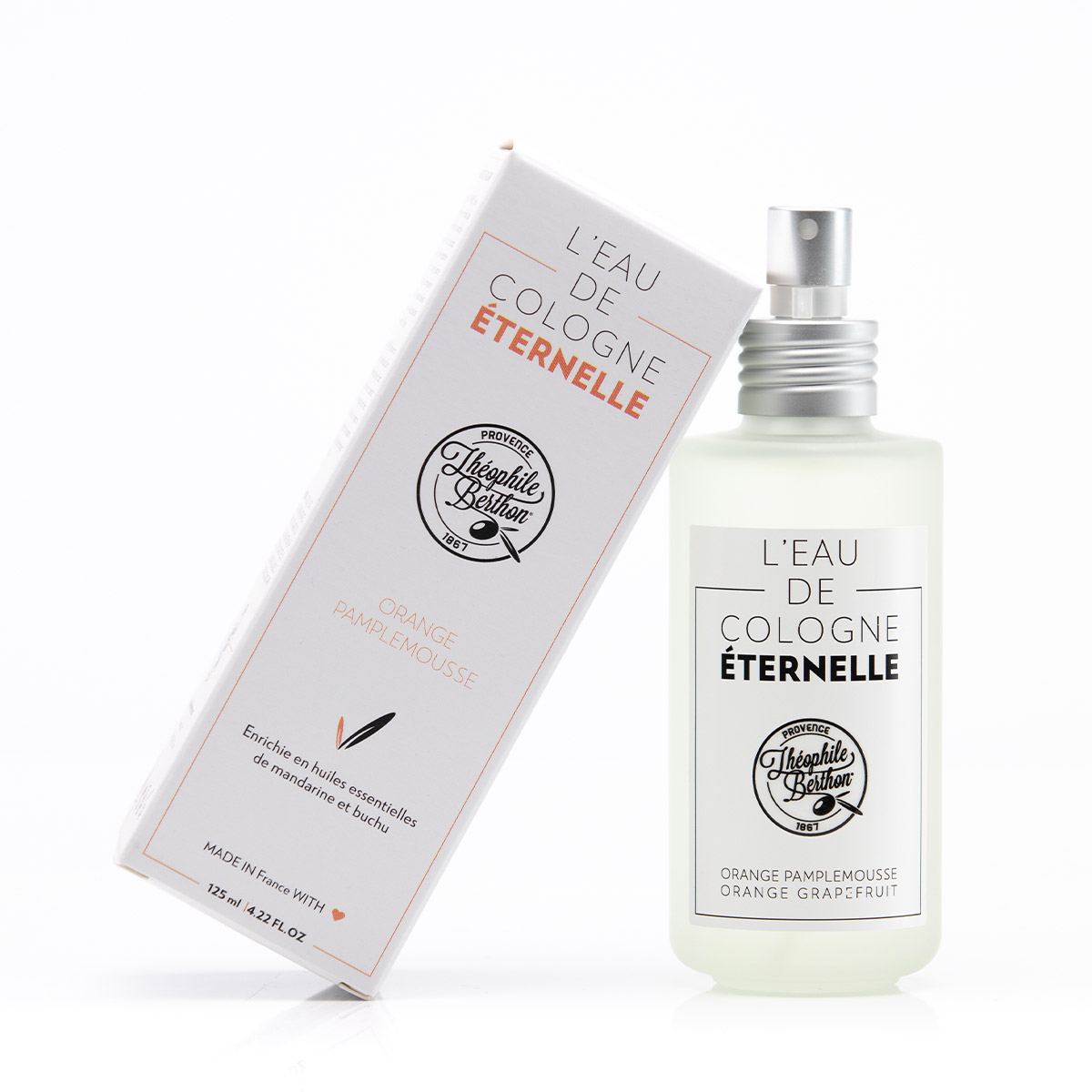 Théophile Berthon Parfum Eau de Cologne Éternelle parfum 125ml orange