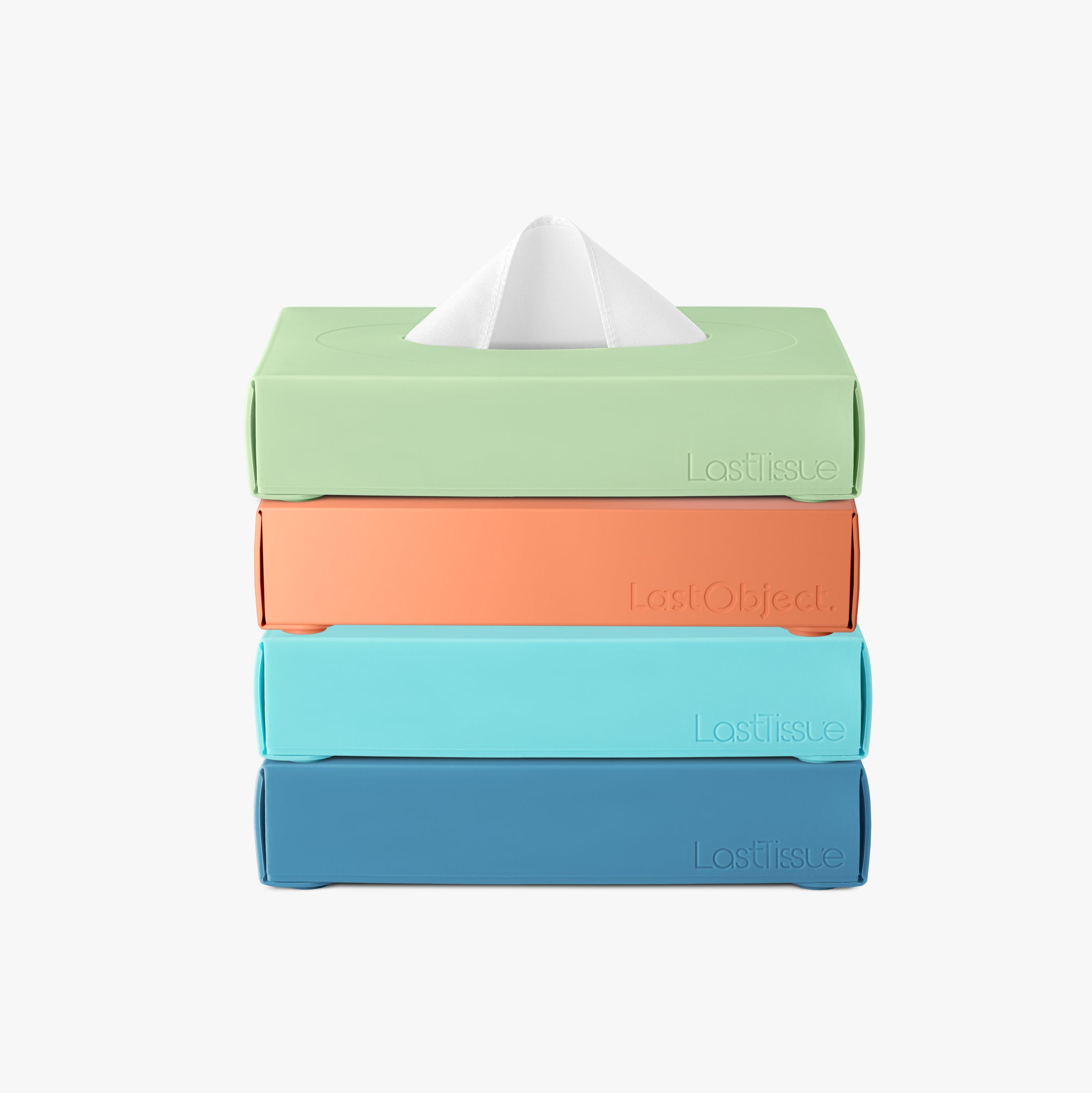LastSwab Family Tissue Kit mouchoir lavable Pack 4 étuis