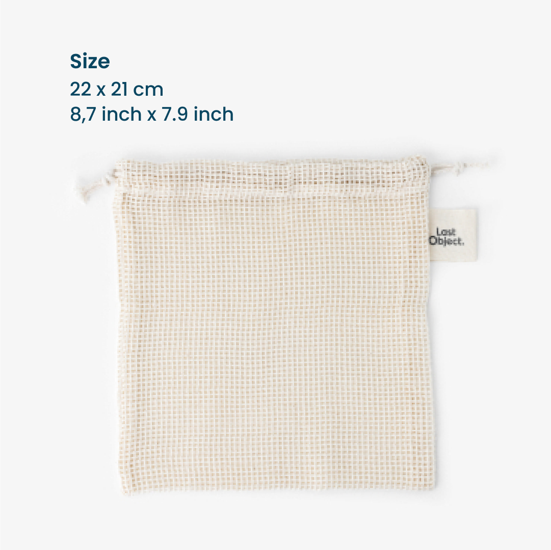 Lastswab Bags Laundry Bag filet lavage Small coton mailles