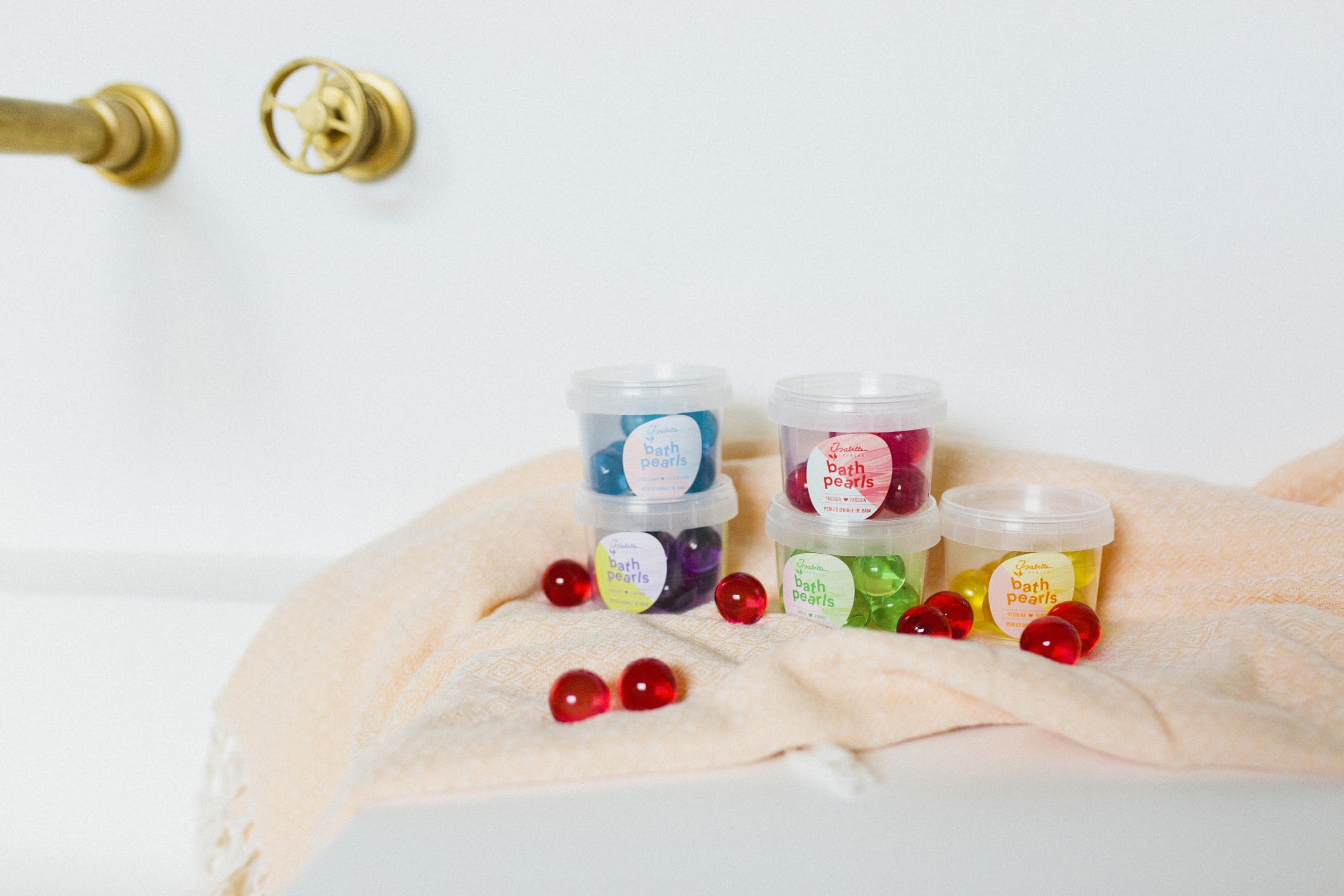 Isabelle Laurier Kids Perles de Bain Coco 8 Pièces Huile
