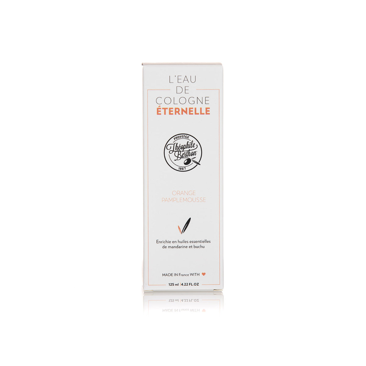 Théophile Berthon Parfum Eau de Cologne Éternelle parfum 125ml orange