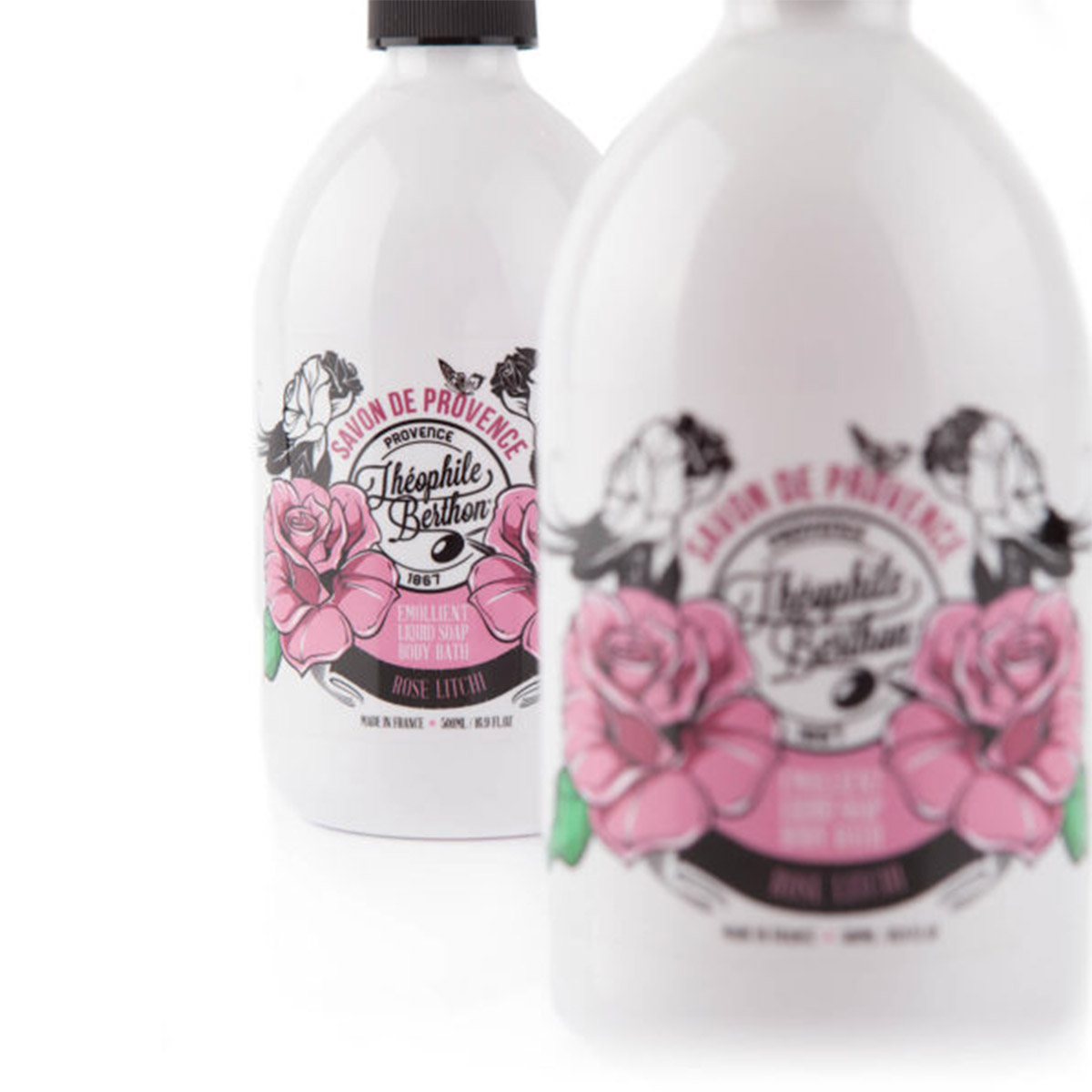 Theophile Berthon Savon de Marseille Liquide Rose Litchi 5L