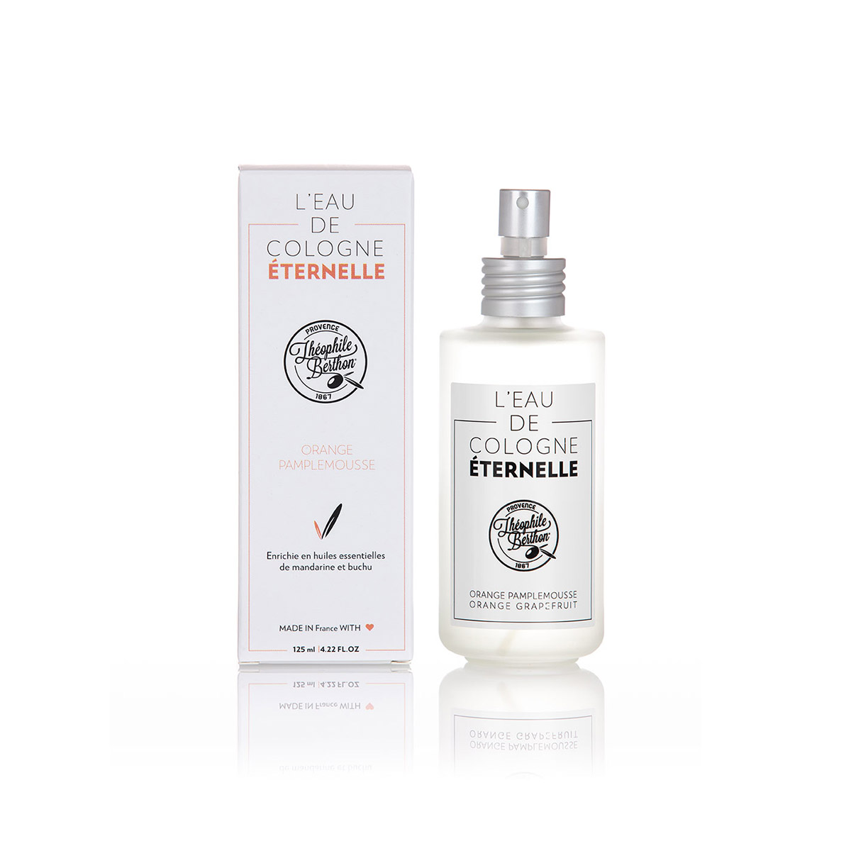 Théophile Berthon Parfum Eau de Cologne Éternelle parfum 125ml orange