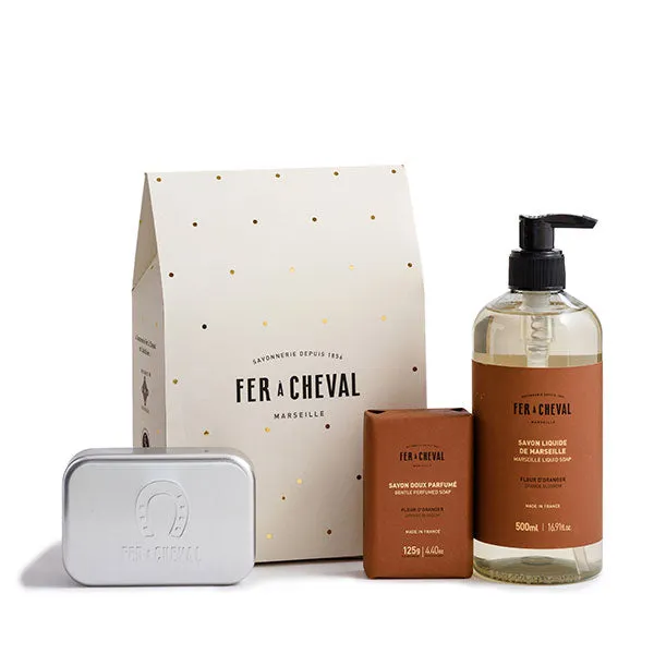 Fer à Cheval Coffret Fleur d'Oranger liquide + solide