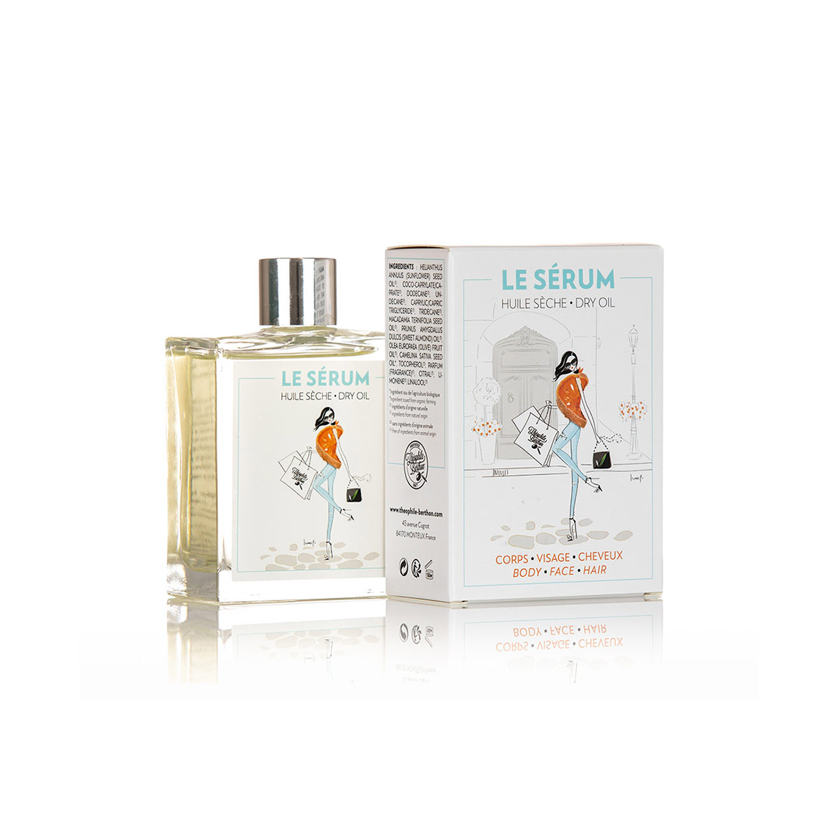 THEOPHILE BERTHON Sérum huile sèche 100ml agrumes néroli