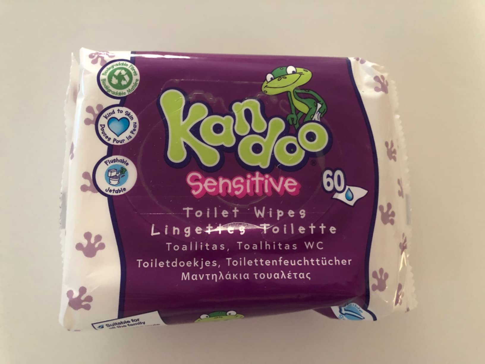 Kandoo Lingettes Sensitive lingettes humides 60 sans parfum