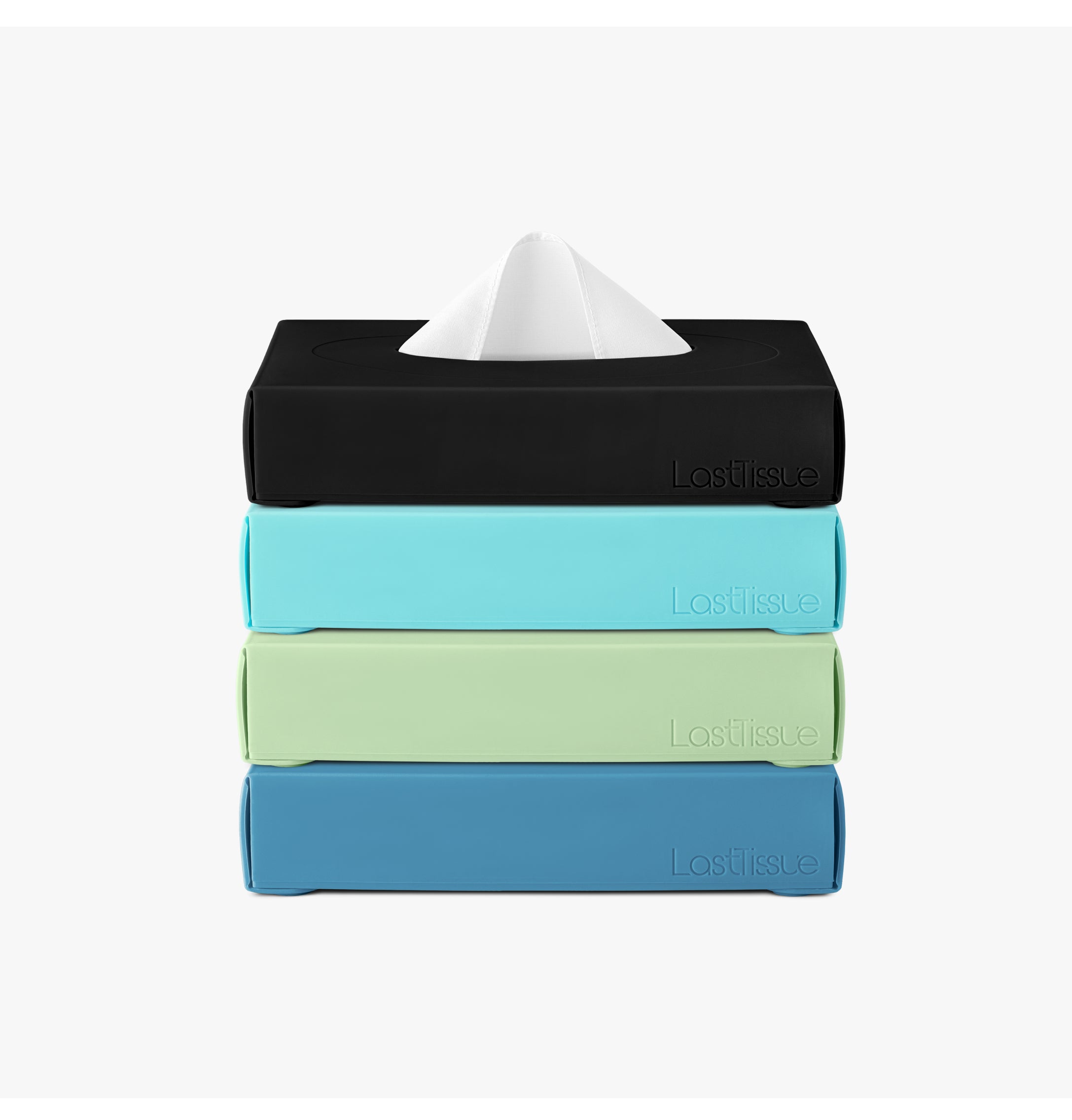 LastSwab Family Tissue Kit mouchoir lavable Pack 4 étuis