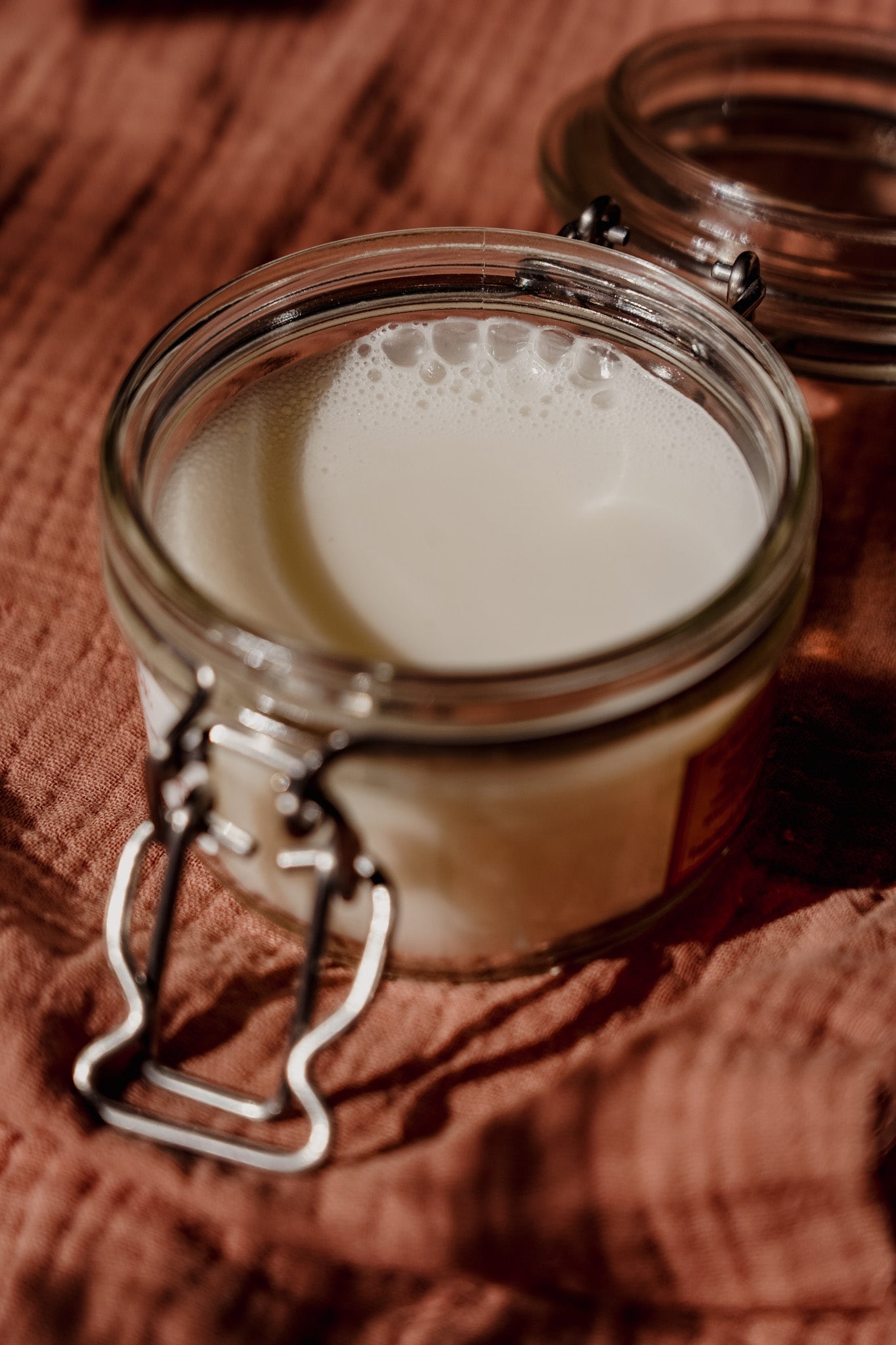 Exquises Caprines savon à barbe lait de chèvre bol 135g nature