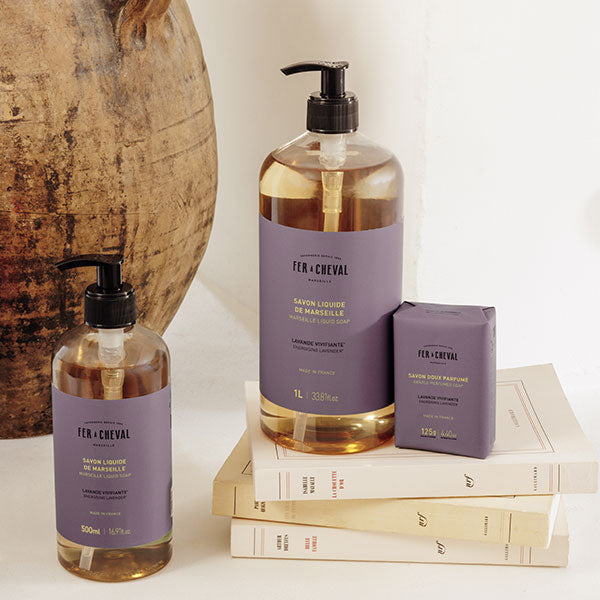 Fer à Cheval Savon Doux Lavande Vivifiante Savonnette 125g