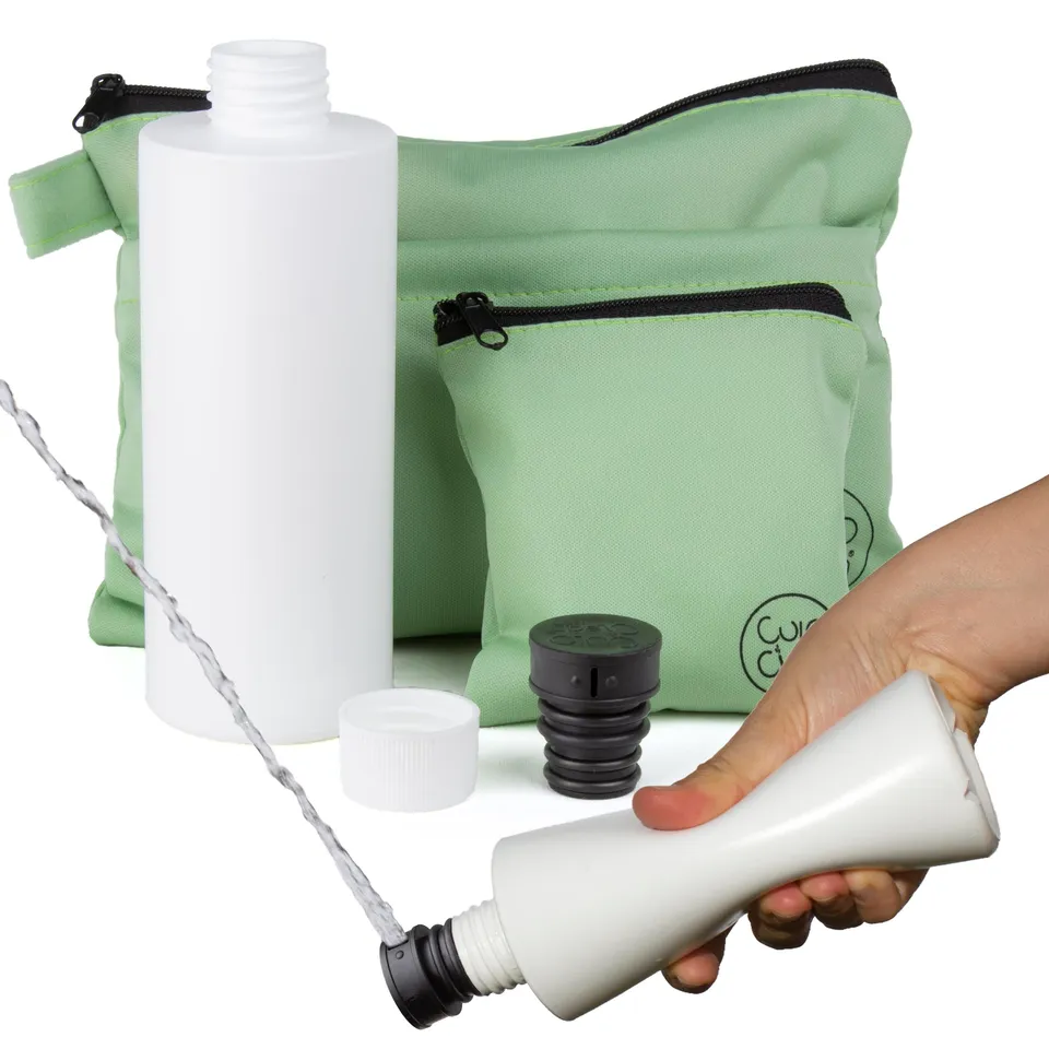 CuloClean Kit Hygiène Bidet Portable + Bouteille randonnée