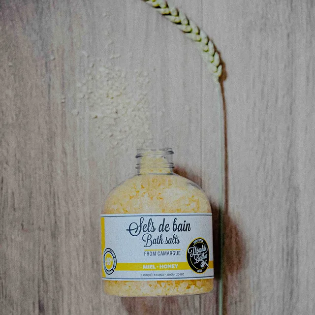 Théophile Berthon Sels de bain Camargue miel 350g parfumés