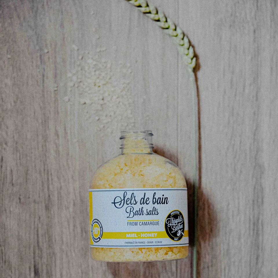 Théophile Berthon Sels de bain Camargue miel 350g parfumés
