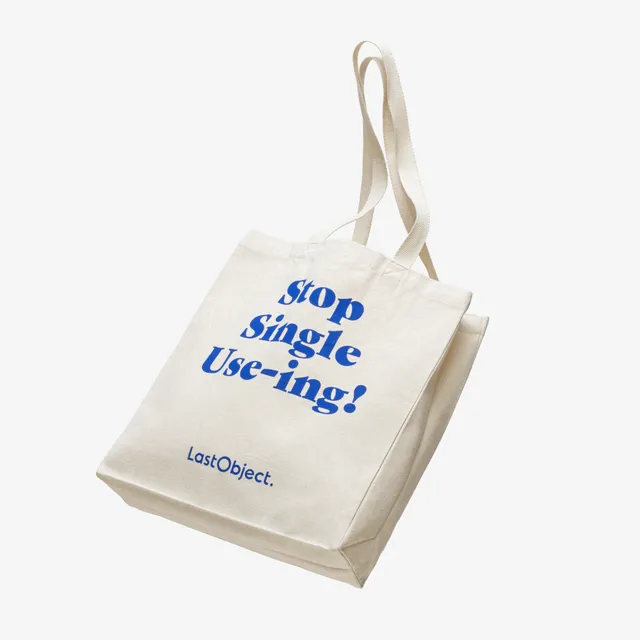 Lastswab Bags Tote Bag sac cabas coton recyclé poche