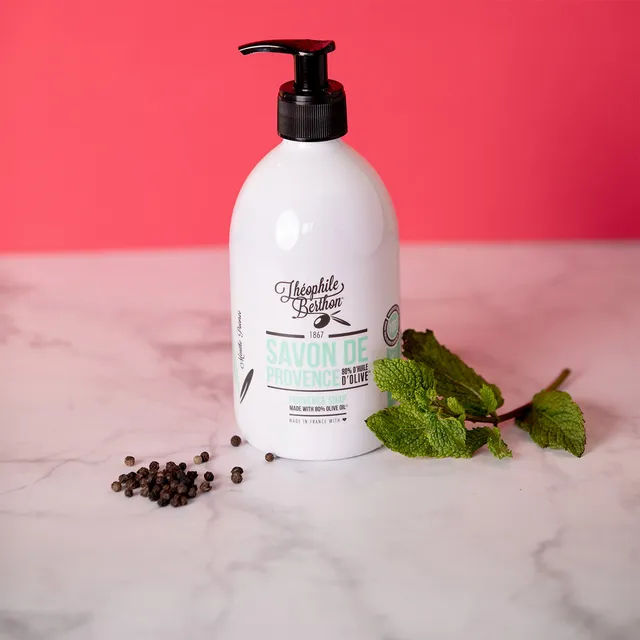 Théophile Berthon Savon de Provence savon liquide menthe 500ml