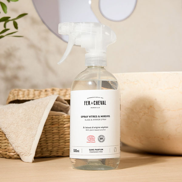 Fer à Cheval Spray Vitres Miroirs 500ml sans traces