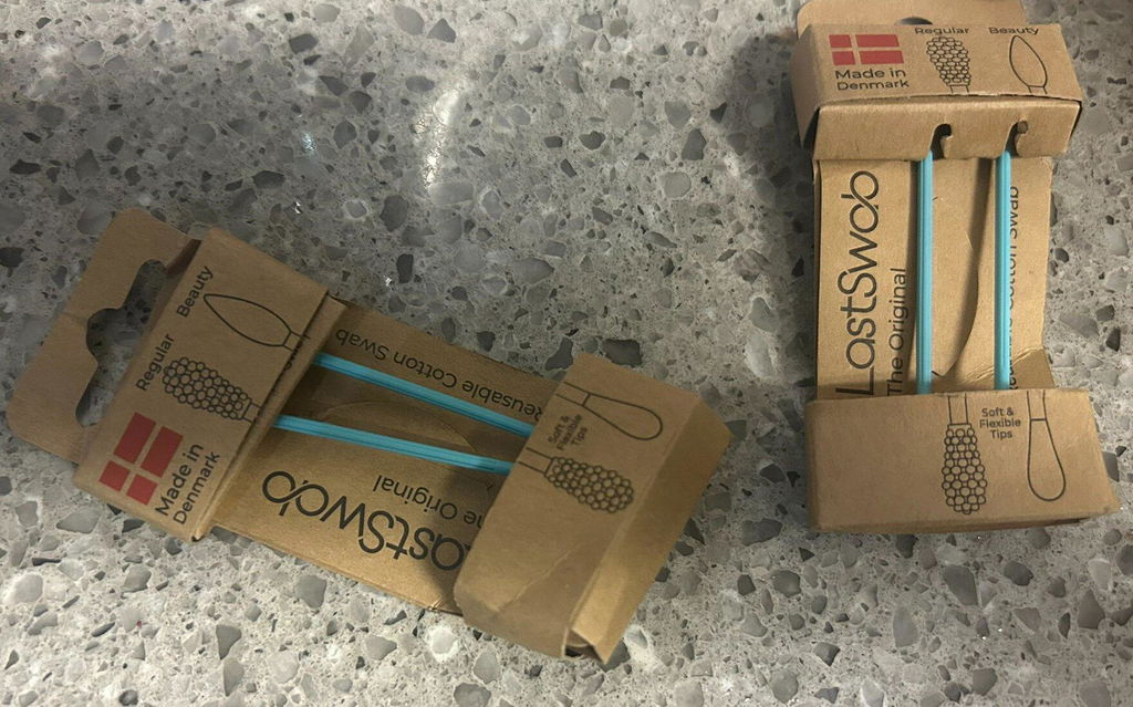 Lastswab LastSwab Original coton-tige réutilisable turquoise étui