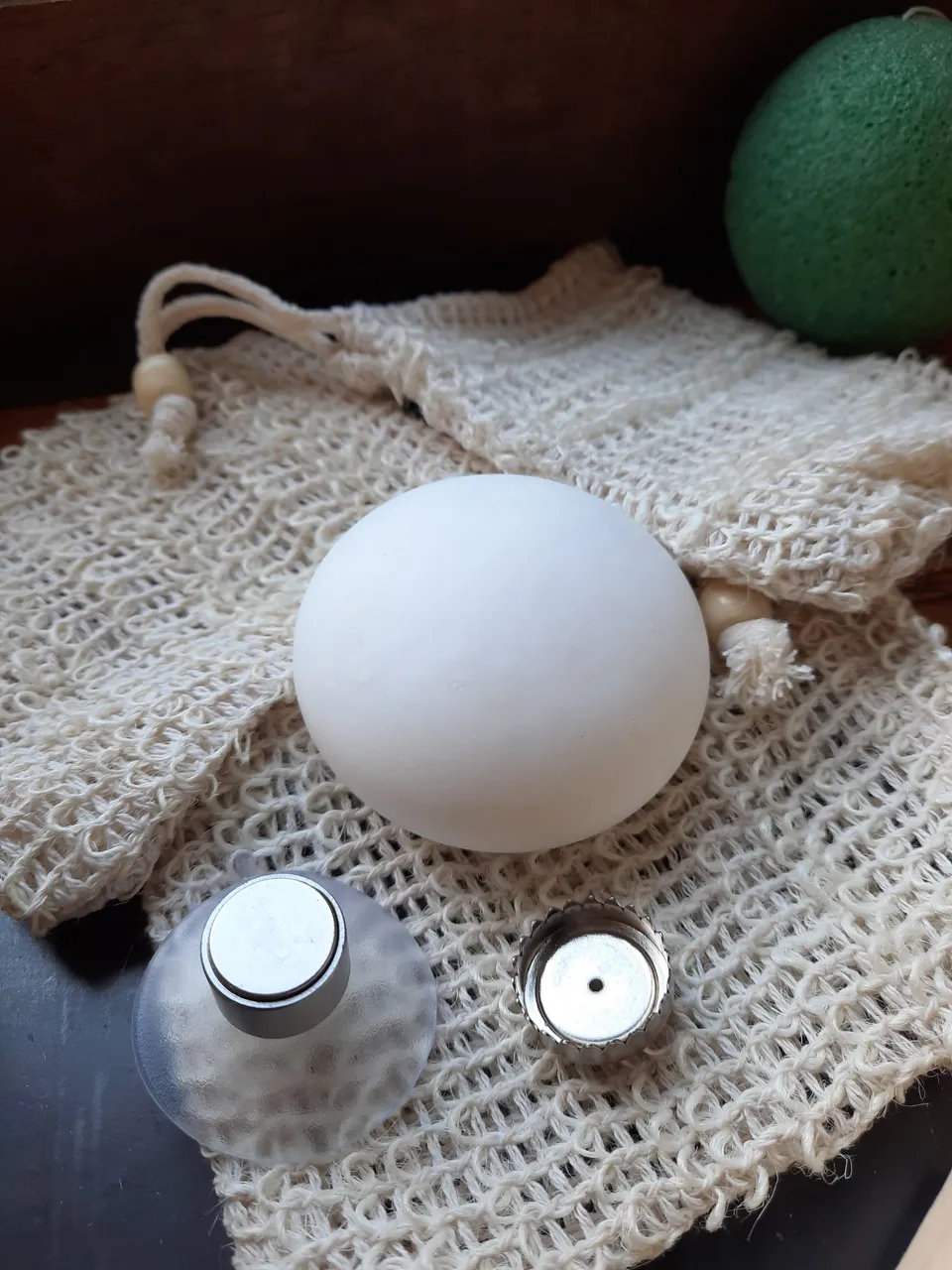 Exquises Caprines Shampoing solide lait de chèvre pack fleur d'oranger