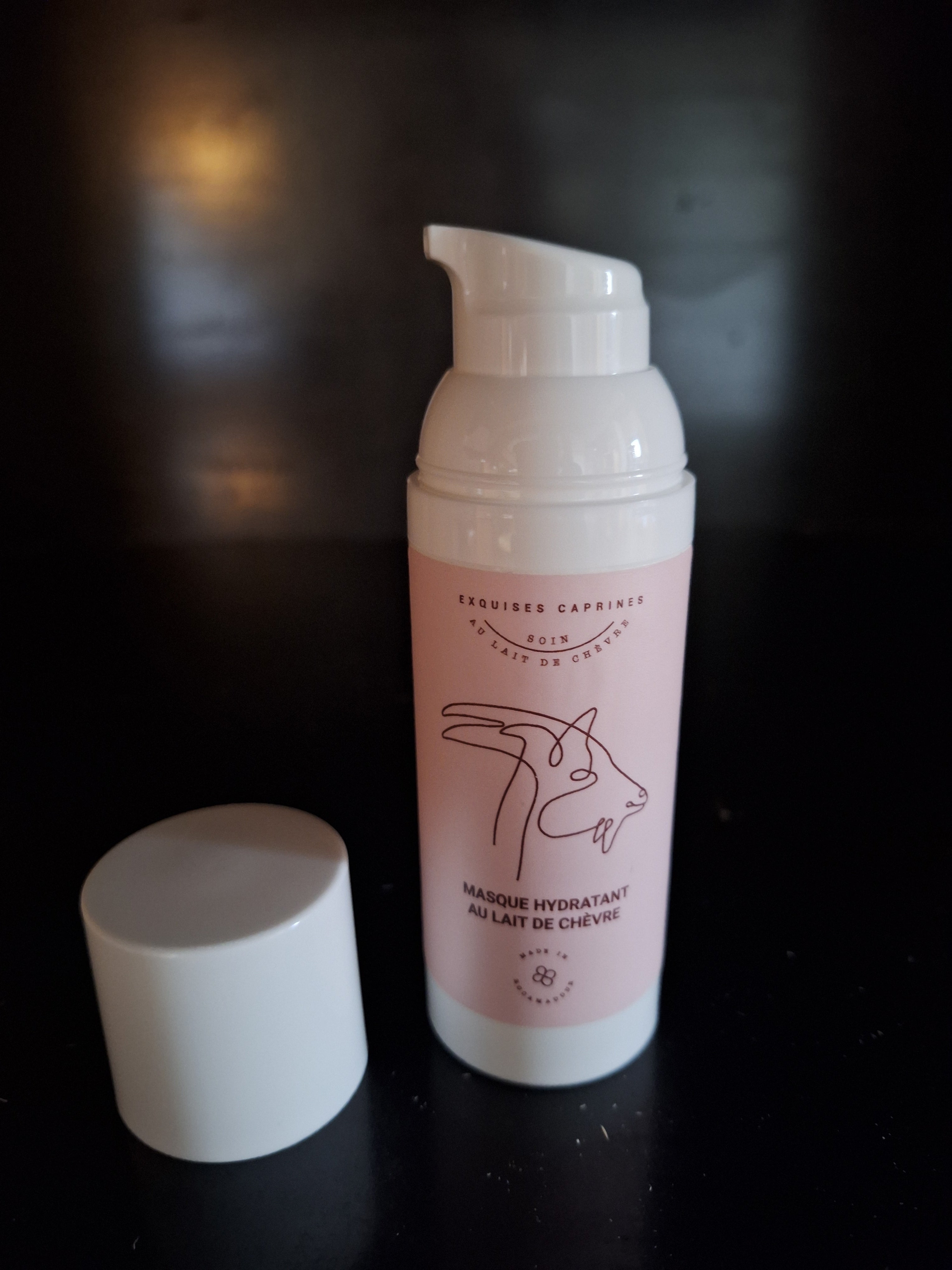 Exquises Caprines Masque hydratant visage lait de chèvre 50ml
