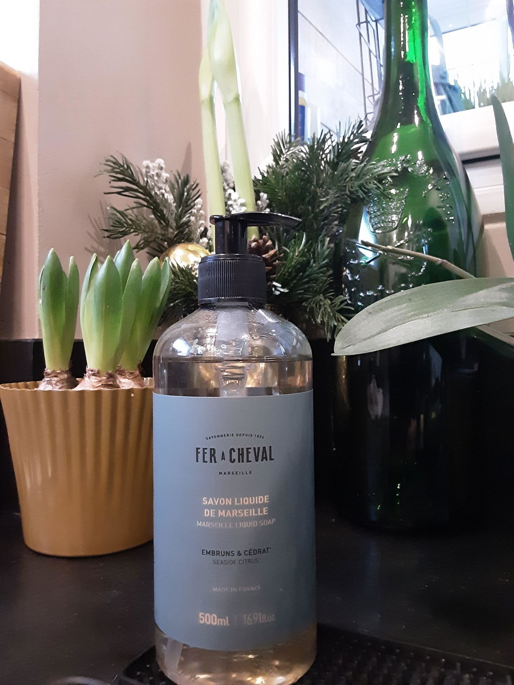 NCDSM Savons Liquides Marseille Embruns & Cédrat savon liquide 1L