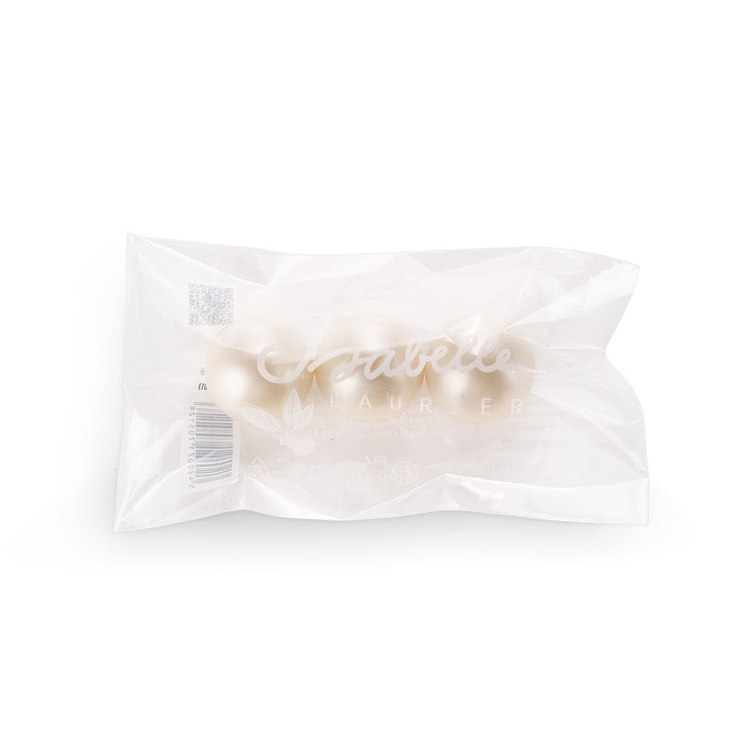 Isabelle Laurier Ladies perles huile de bain coco lot 3 naturel