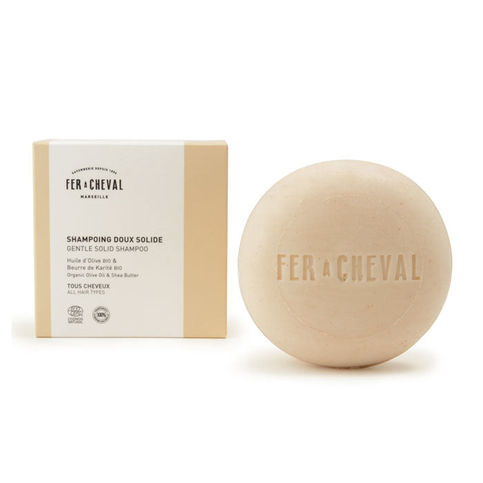 NCDSM Kit shampoing solide doux 100g porte-savon aimanté