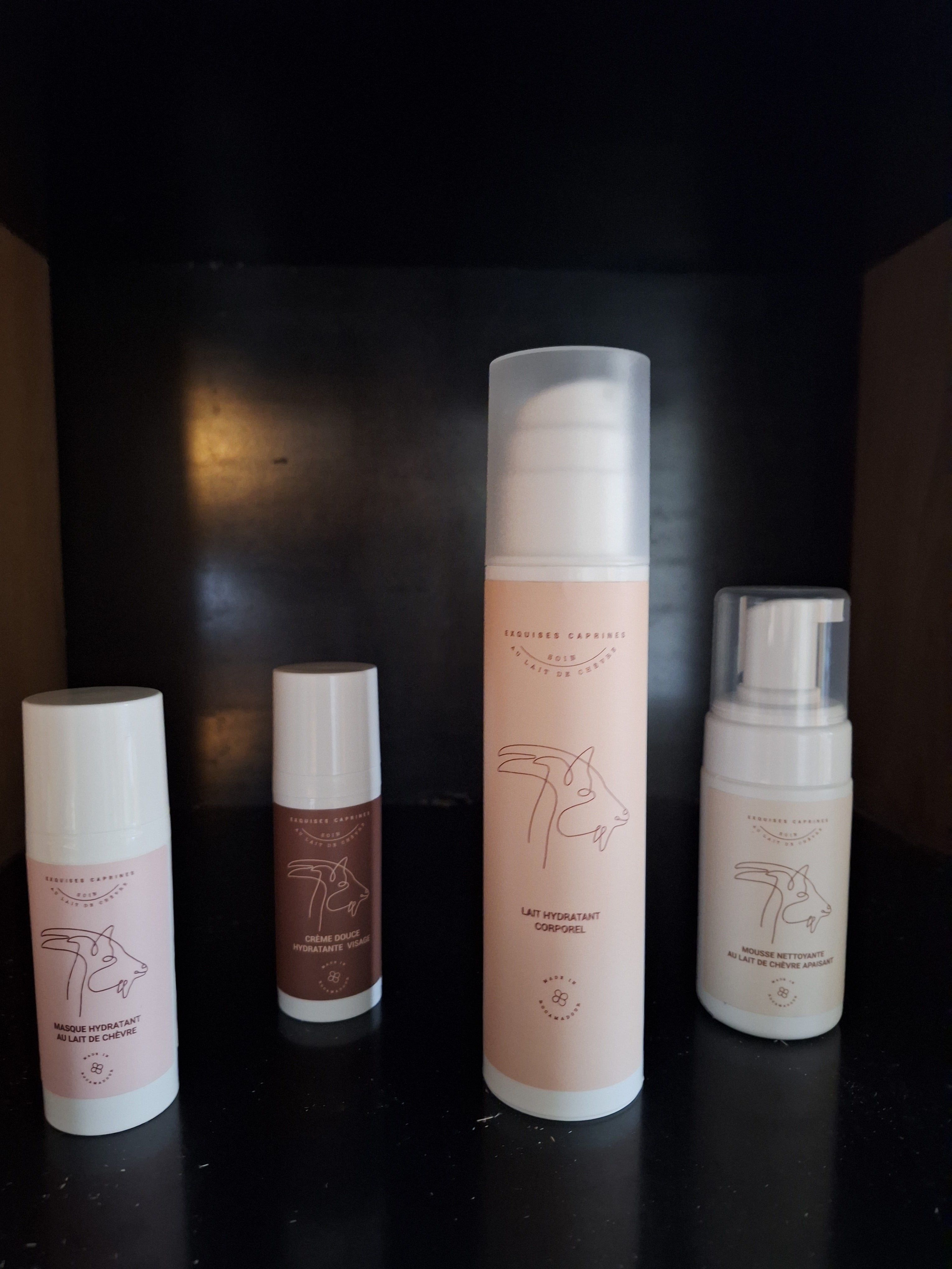 Exquises Caprines Masque hydratant visage lait de chèvre 50ml