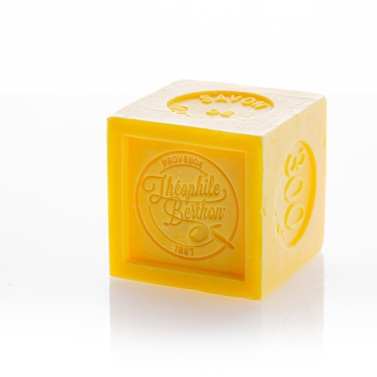 Théophile Berthon Pain de savon Marseille karité bio cube 300g