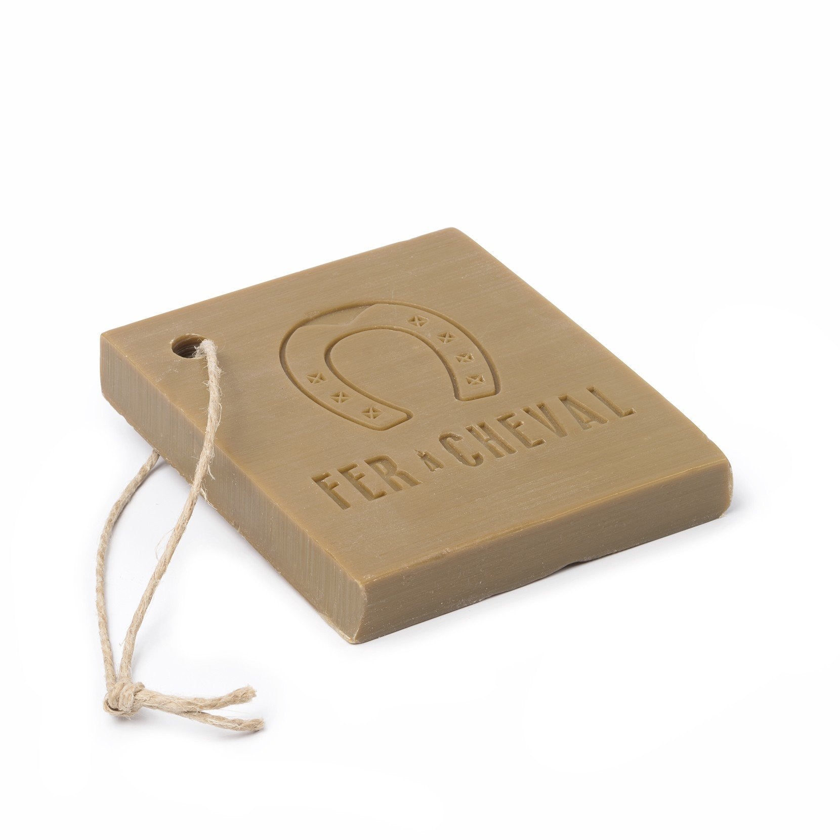 Fer à Cheval Cubes Tranche Corde Pur Olive Savon 125g