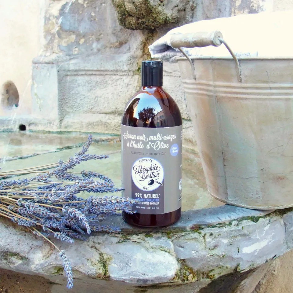 Théophile Berthon Savon Noir liquide multi-usages lavande 1 L