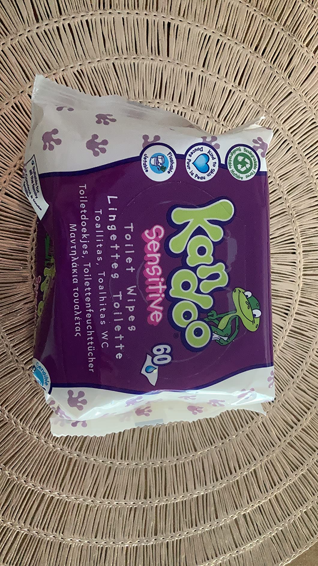 Kandoo Lingettes Sensitive lingettes humides 60 sans parfum