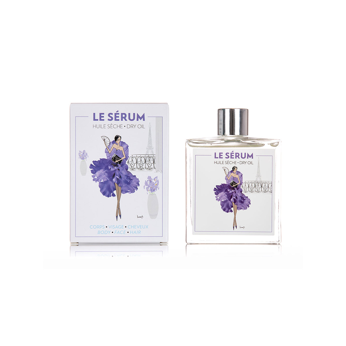 Théophile Berthon Sérum huile sèche 100ml poudre d'iris