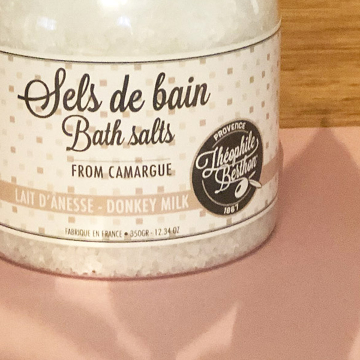 Theophile Berthon Sels de Bain Camargue Lait Ânesse 350g