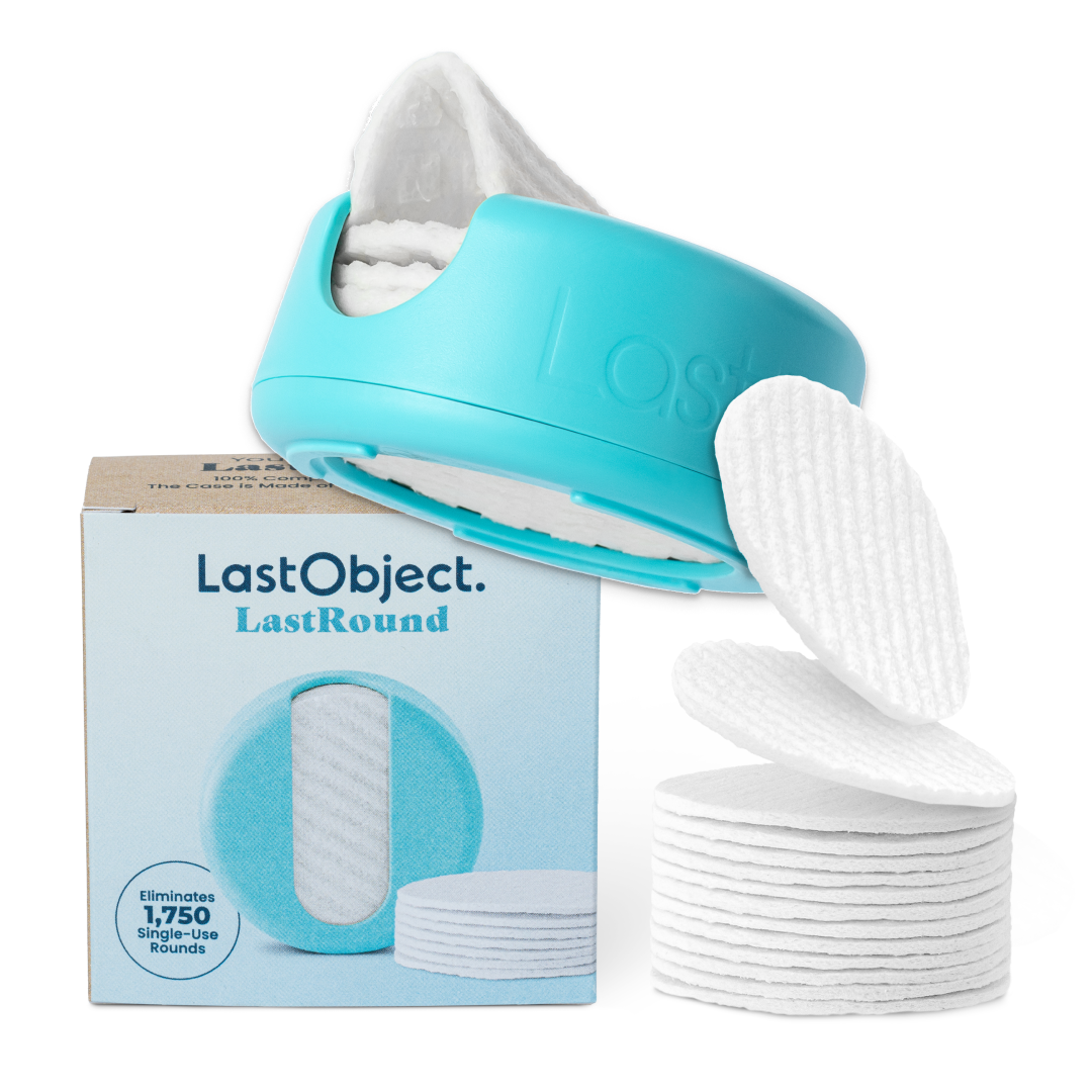 Lastswab LastRound Original disques démaquillants lavables x7 turquoise
