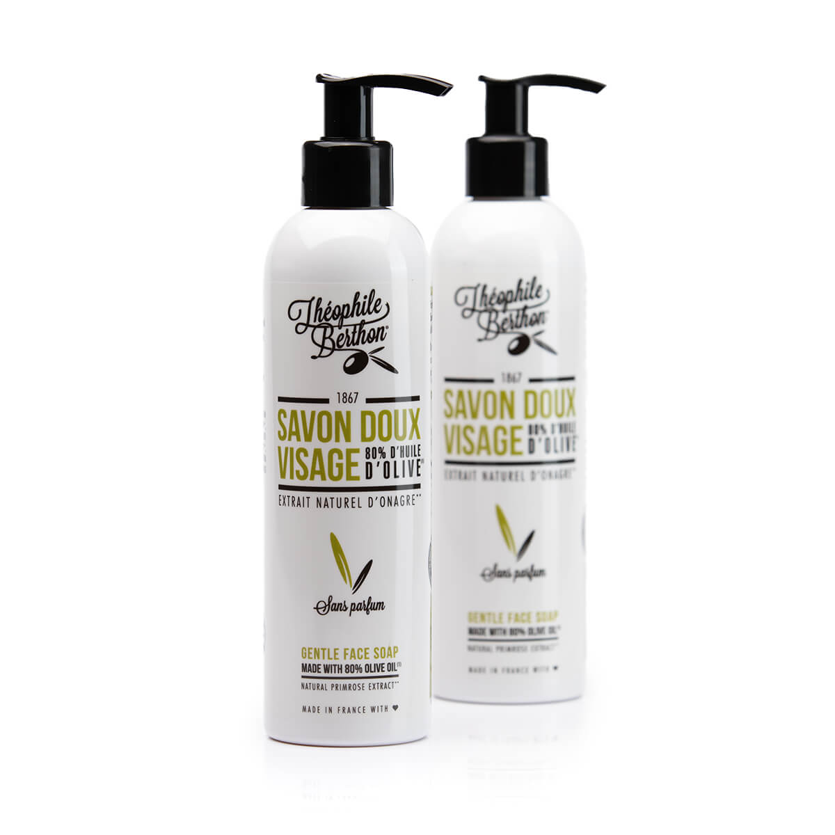 Théophile Berthon Soin visage Savon Doux 240ml savon sans parfum