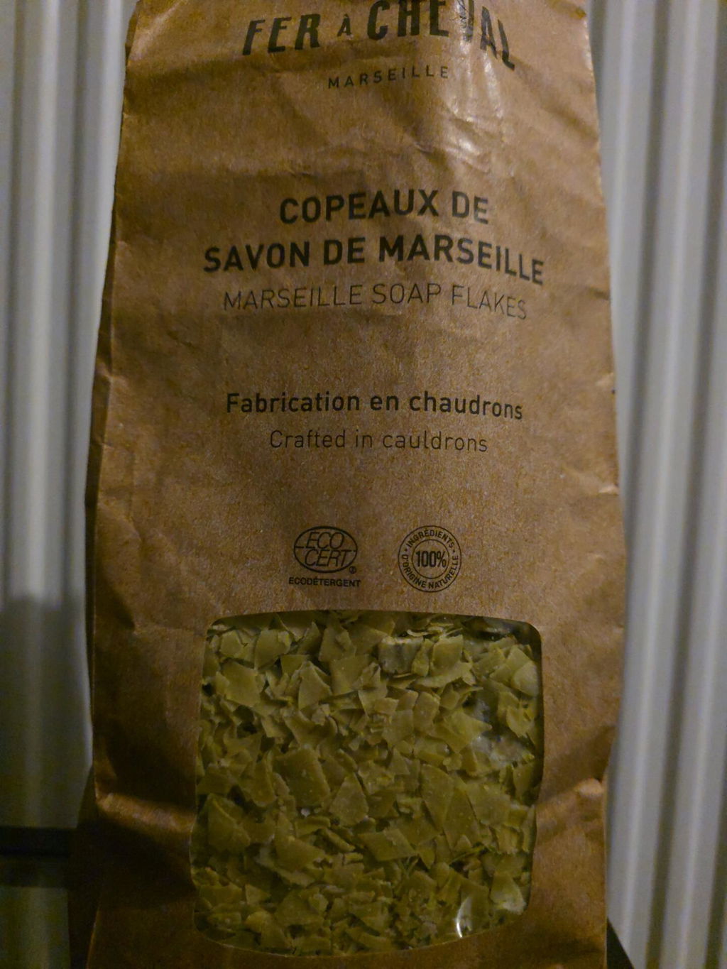 Fer à Cheval Copeaux Savon de Marseille Pur Olive 750g