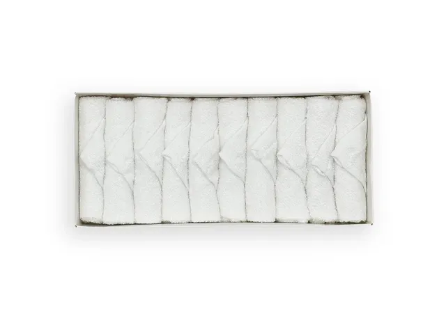 Oshibori Concept Échantillons plateau 10 serviettes sèches