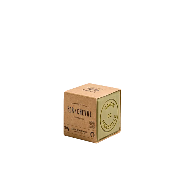NCDSM Cubes Pur Olive savon Marseille 100g huile d'olive